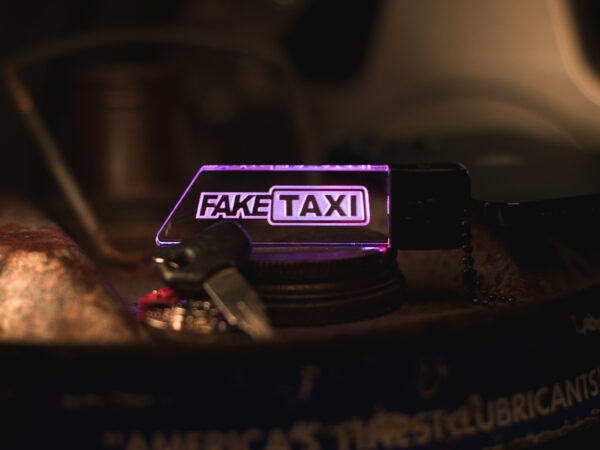 FAKETAXI LED Keychain