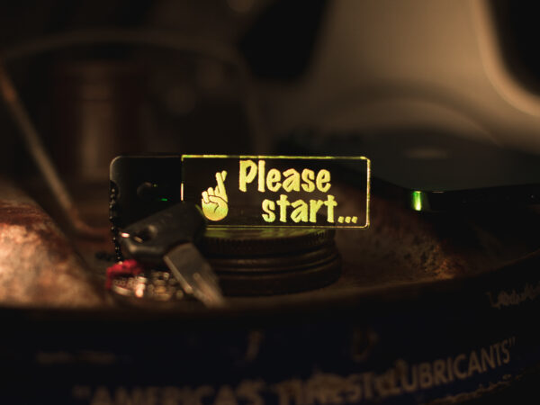 Please Start... LED Keychain - Image 4