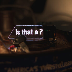 Is That a ? (Supra) LED keychain