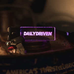 Daily Driven LED Keychain