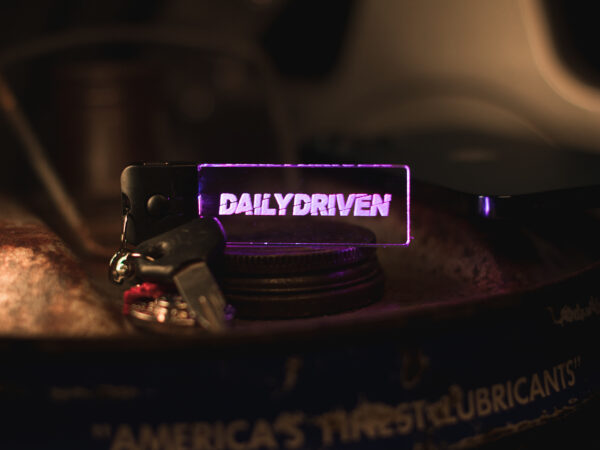 Daily Driven LED Keychain